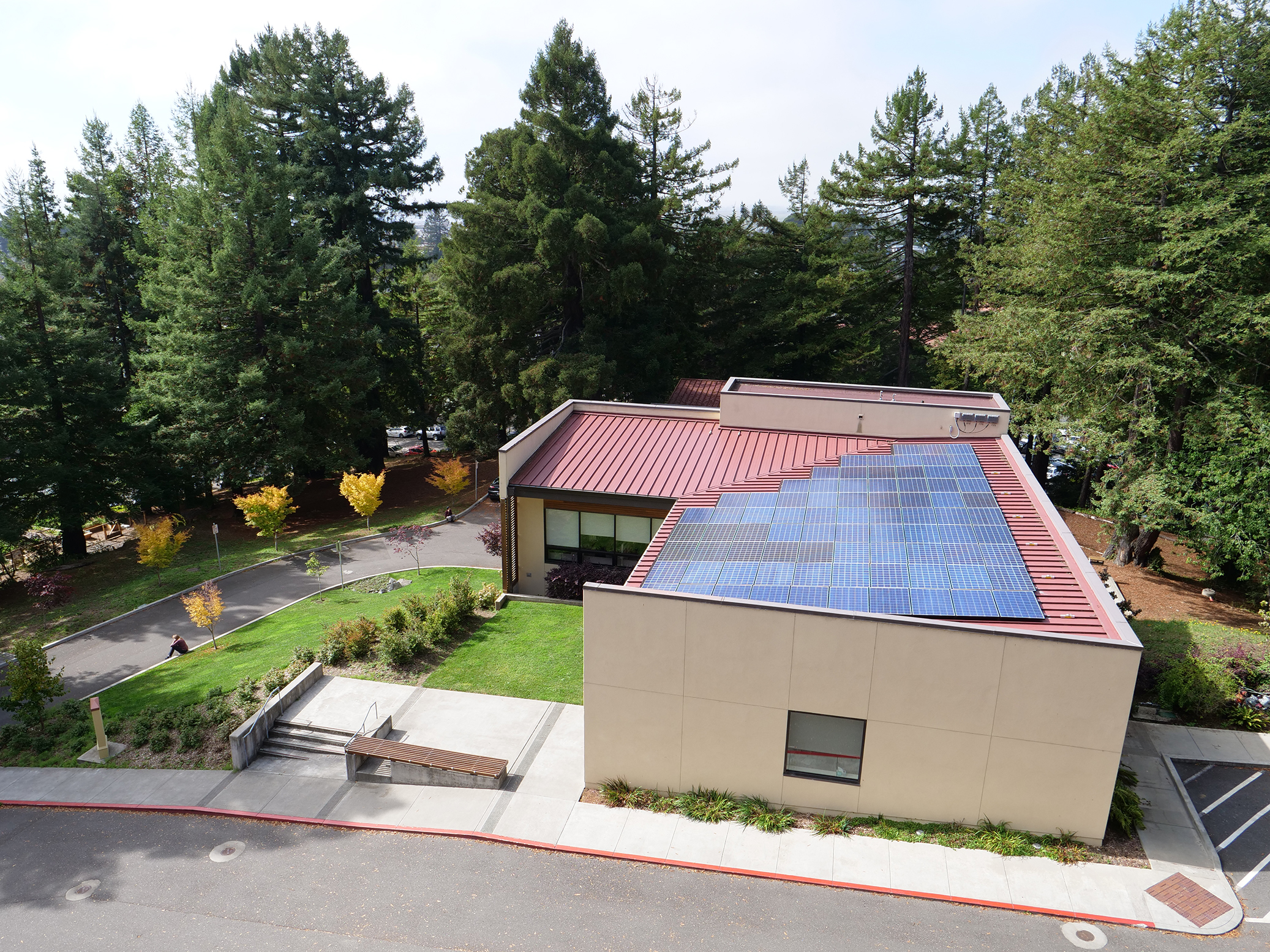 Schatz Center from above