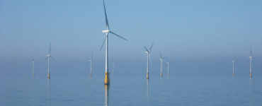 An offshore wind farm off Barrow, Ireland