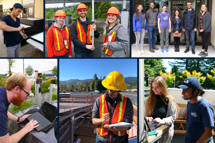 A mosaic of student researchers