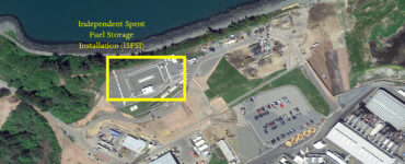 Aerial image of Humboldt Bay nuclear site